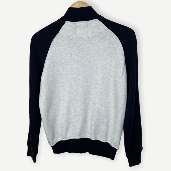 Aritzia Wilfred Free Colorblock Bomber Jacket Full Zipper Size Small Minimalist - Picture 2 of 9